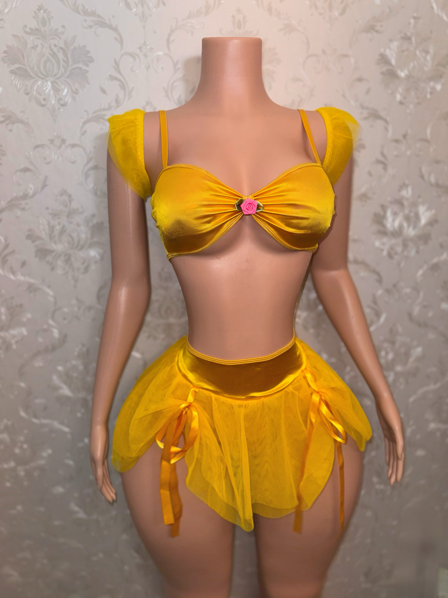 Belle Costume 4 Piece Set