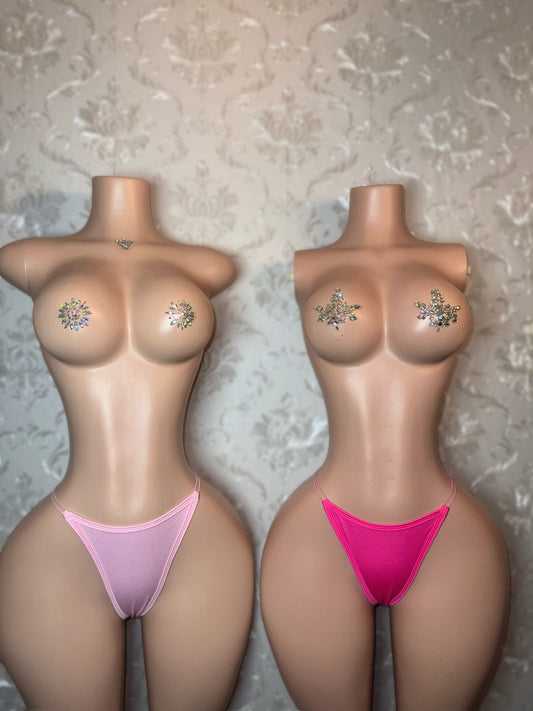 Corded Thongs 1 Piece Single Thong