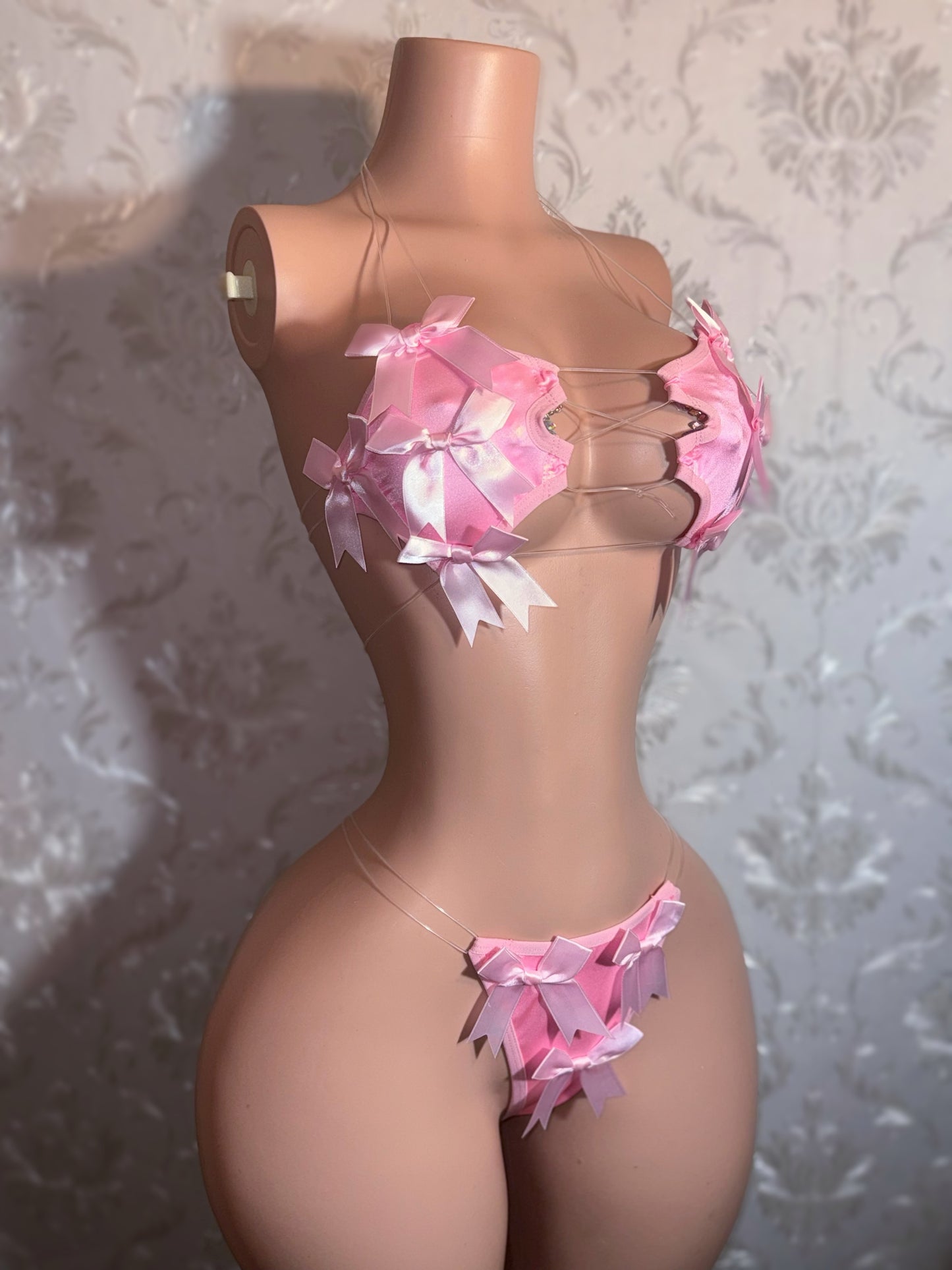 Lil Ho Peep — Extra Bows 2 Piece Bikini Set