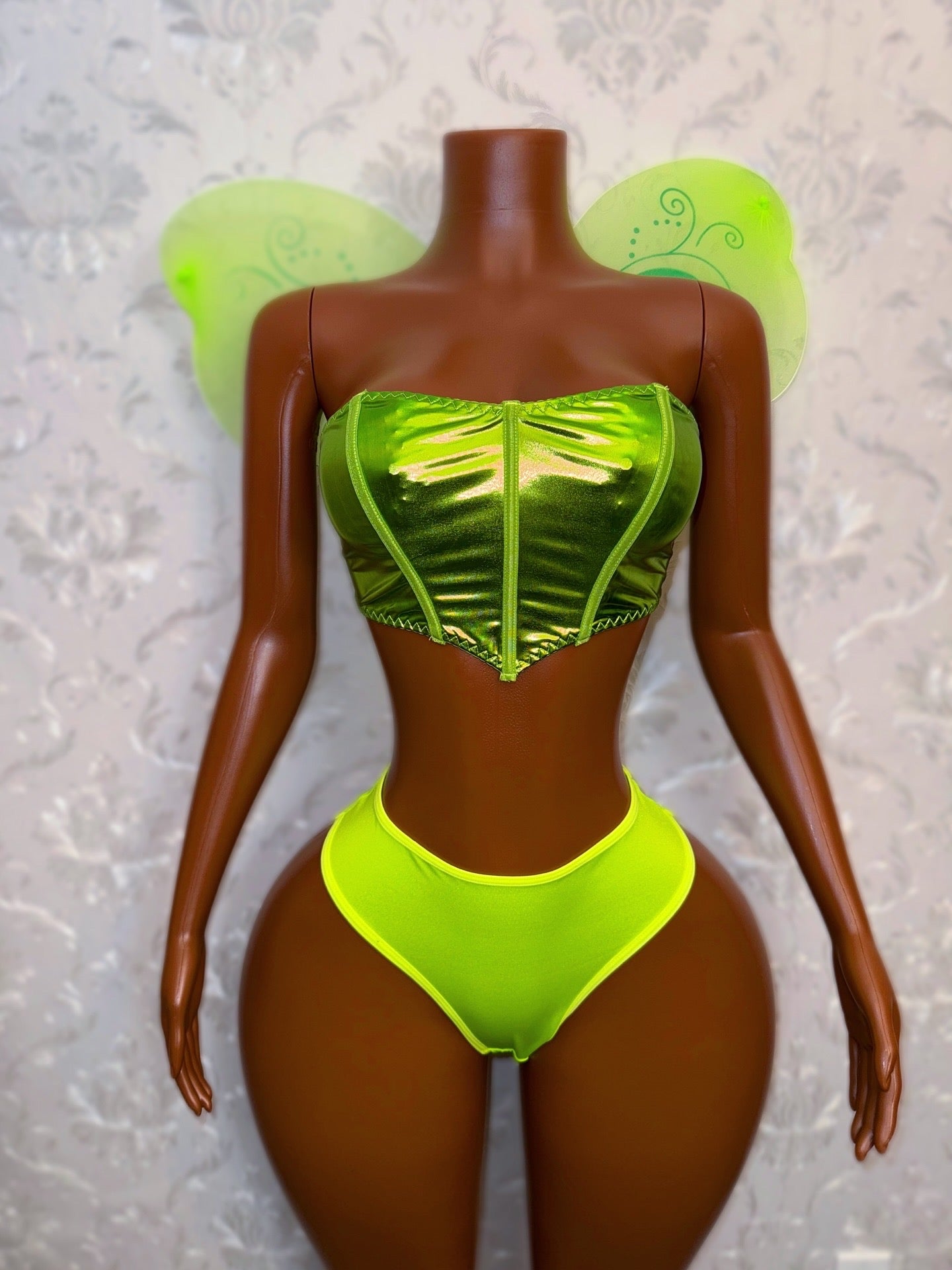 Tink Fairy Costume 4 Piece Set