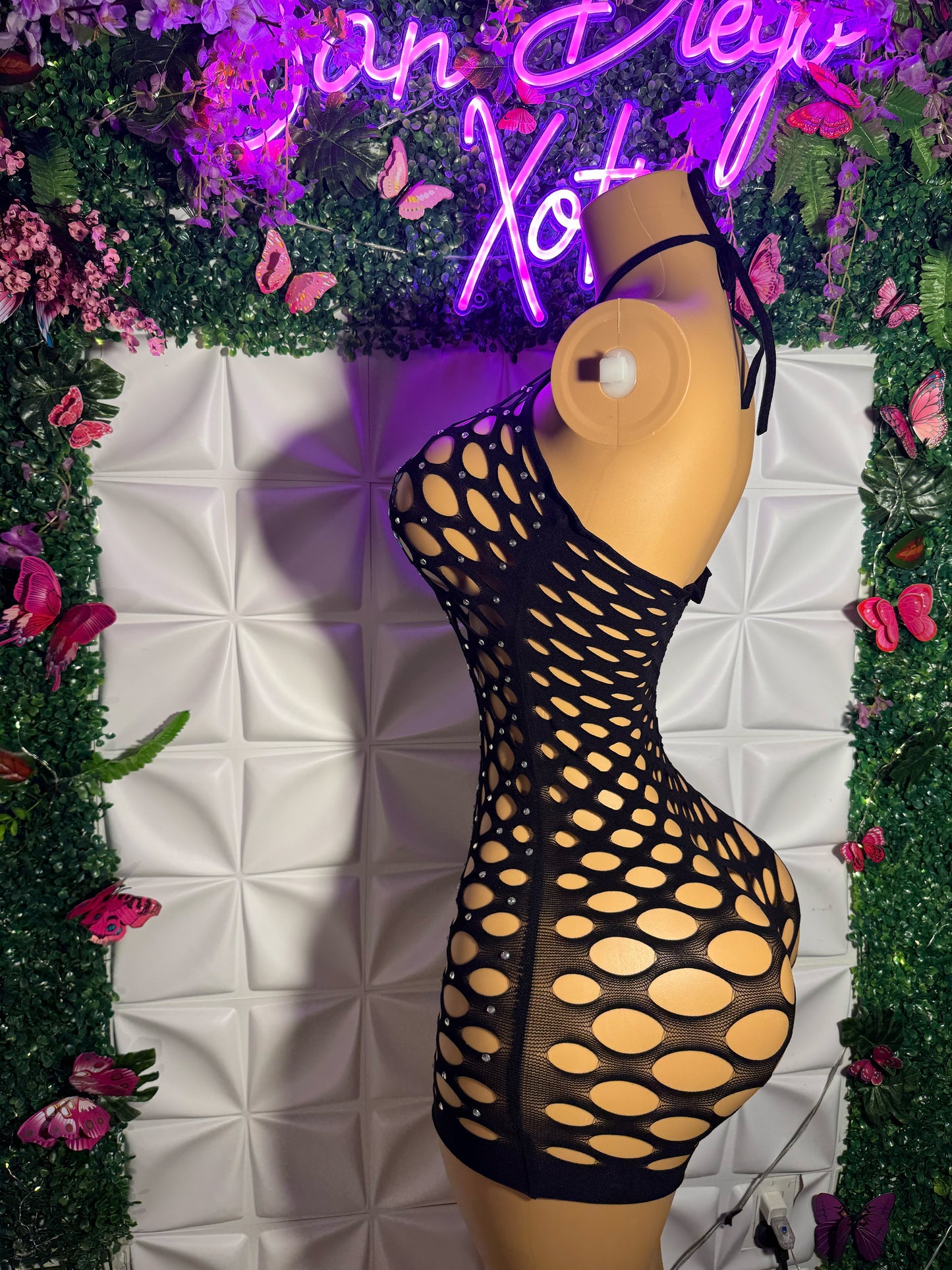 I Like Money Halter Romper Fits XS-XL