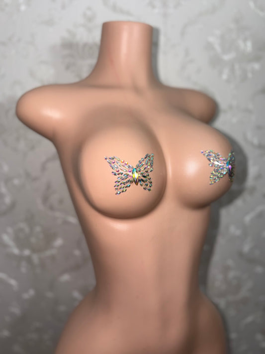 Butterfly Crystal Pasties