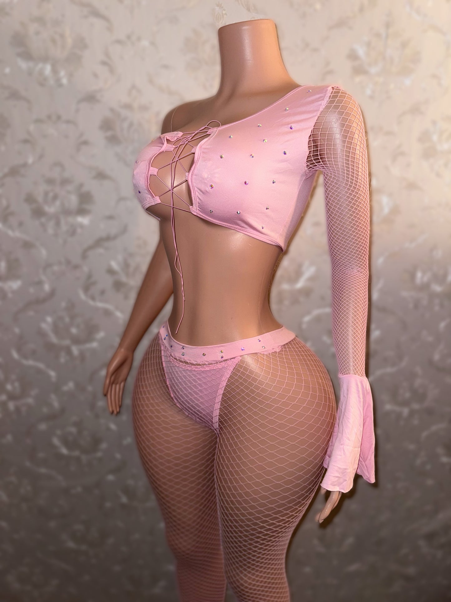Innocence — Asymmetrical Bell Sleeve Legging Set Fits XS-M