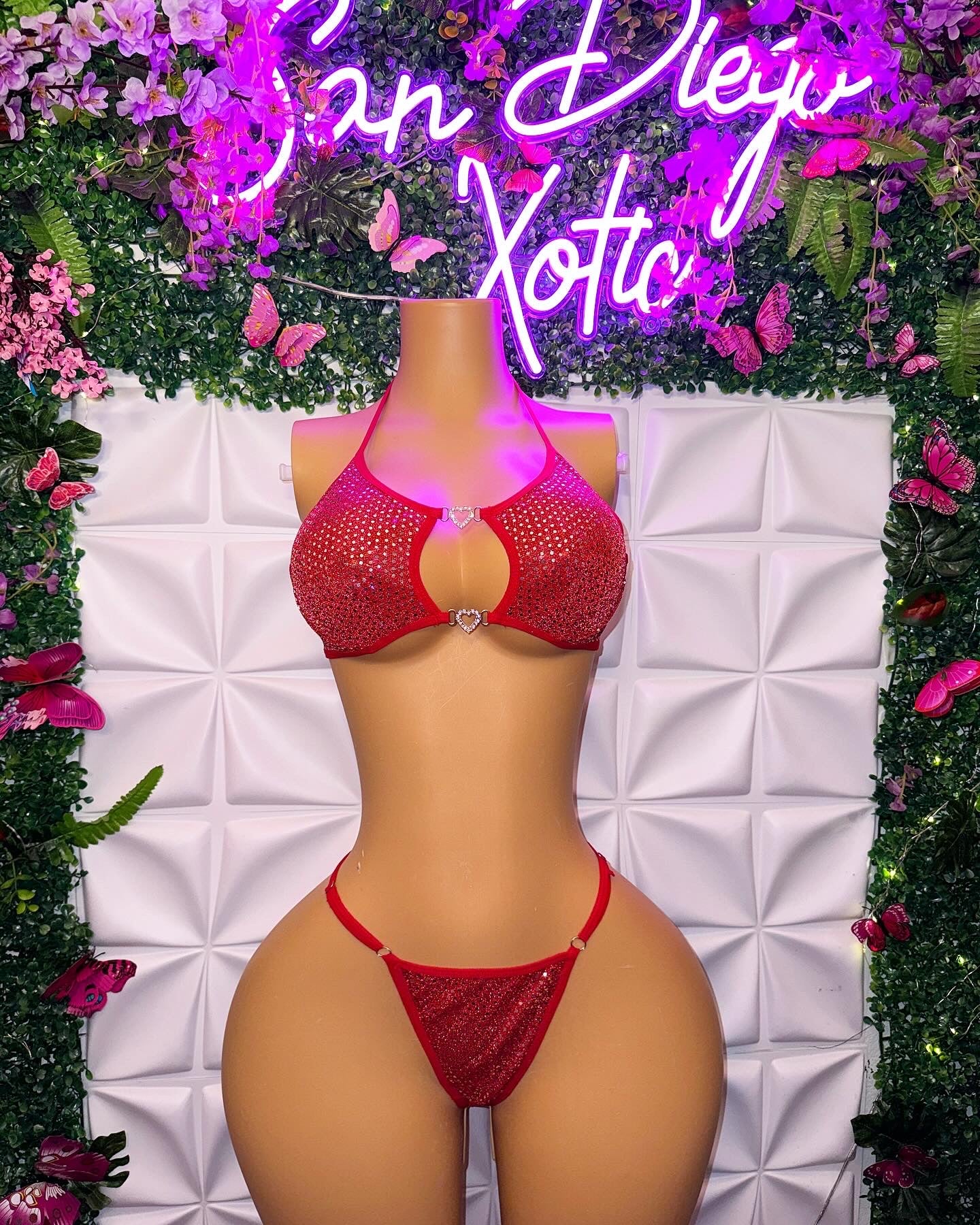 Sky 2 Piece Sequin Bikini