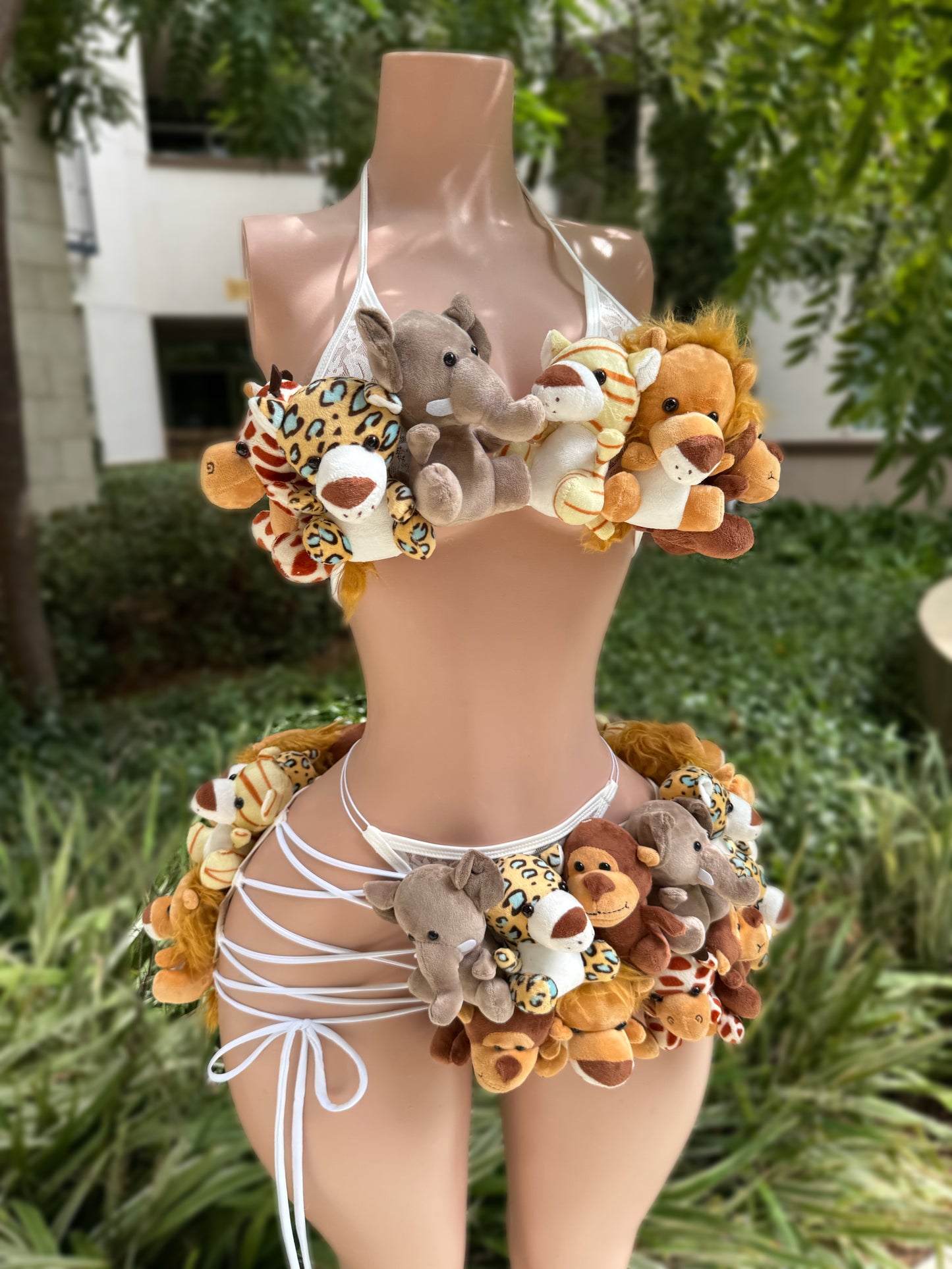 Jungle Princess — Safari Plush 3 Piece Set Fits XS-M