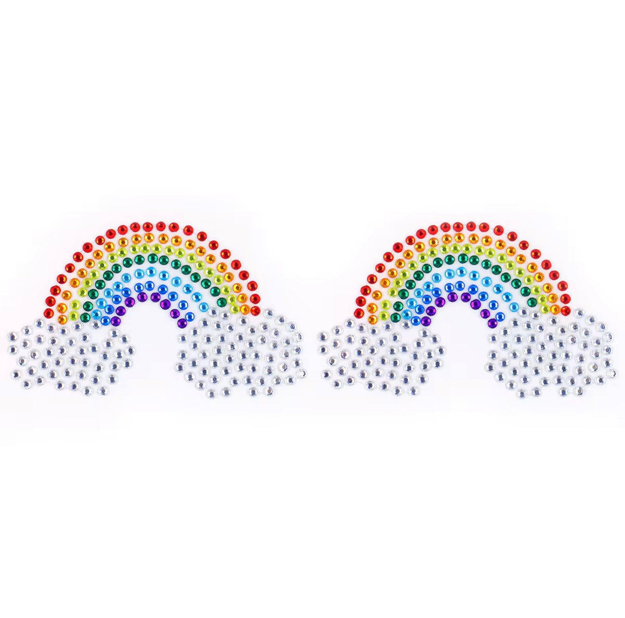 Rhinestone Pasties — Rainbow and Unicorn
