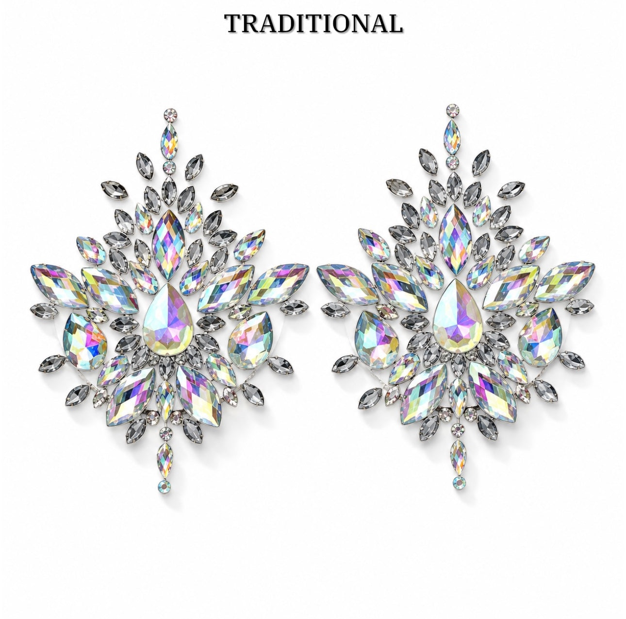 Crystal Pasties Traditional Rhinestone Sticker