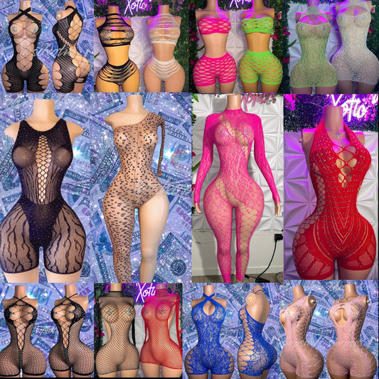 Wholesale Stripper Outfits 30-60% OFF 10 Piece Bundle, Fits XS-L (Includes any styles listed, email for custom)