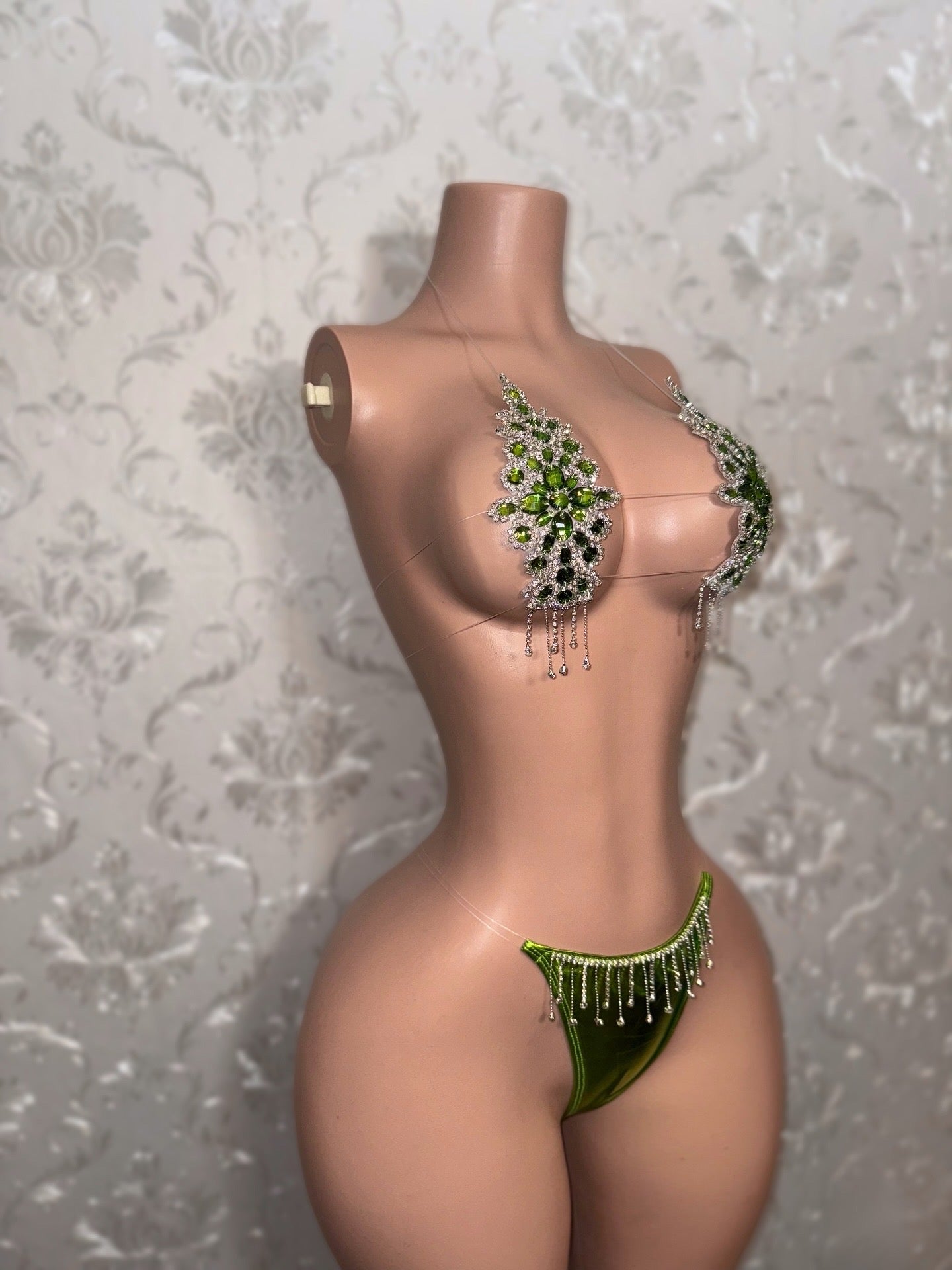 Dripping In Diamonds — Crystal Bikini Birthday Set