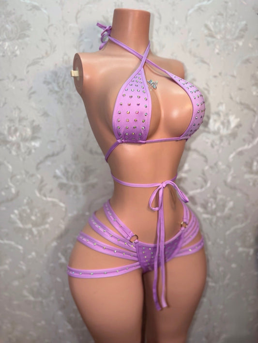 Georgia Peach Booty Cage Shorts Set Fits S-L