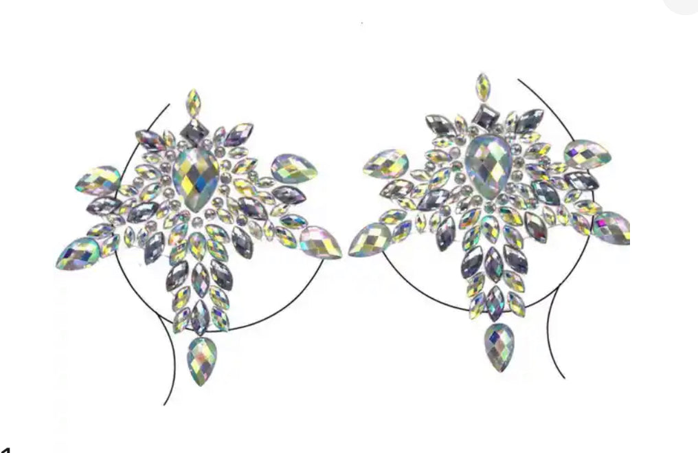 Crystal Pasties - Nipple Gem Sticker