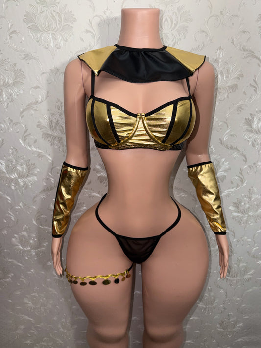 Egyptian Goddess 6 Piece Costume Set