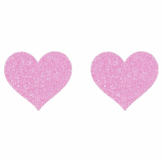 Glitter Pasties Baby Pink Heart
