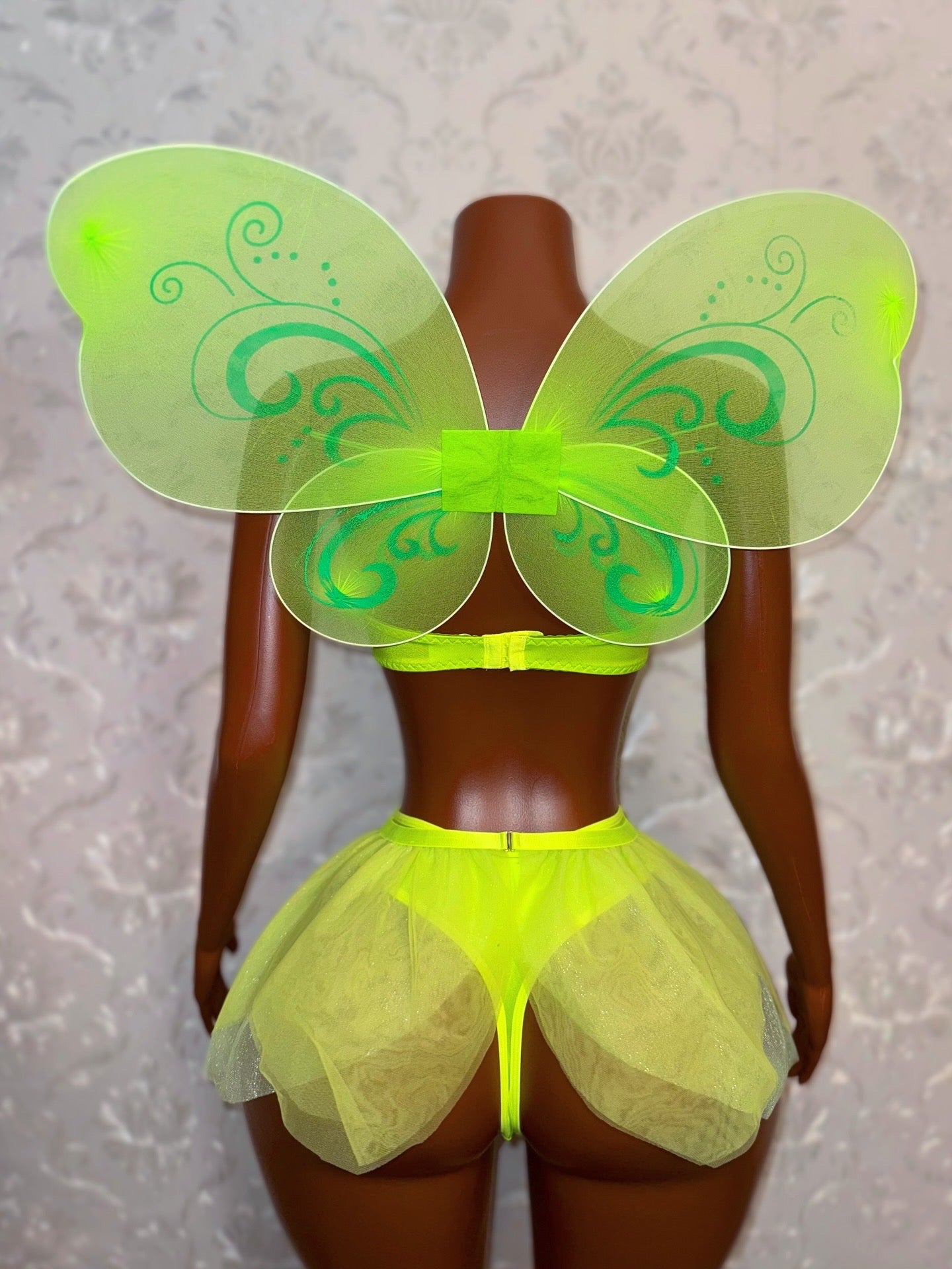 Tink Fairy Costume 4 Piece Set