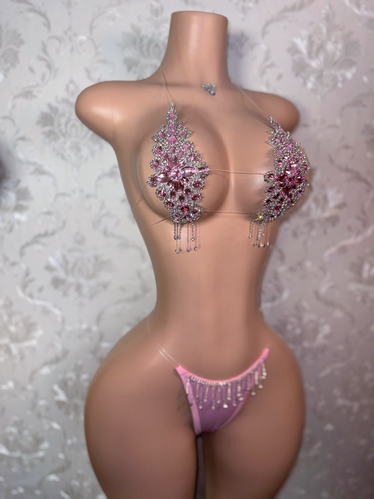 Dripping In Diamonds Crystal Bikini Birthday Set