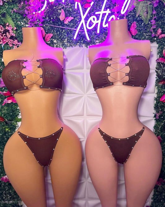 Dallas Tube Top Bandeau 2 Piece