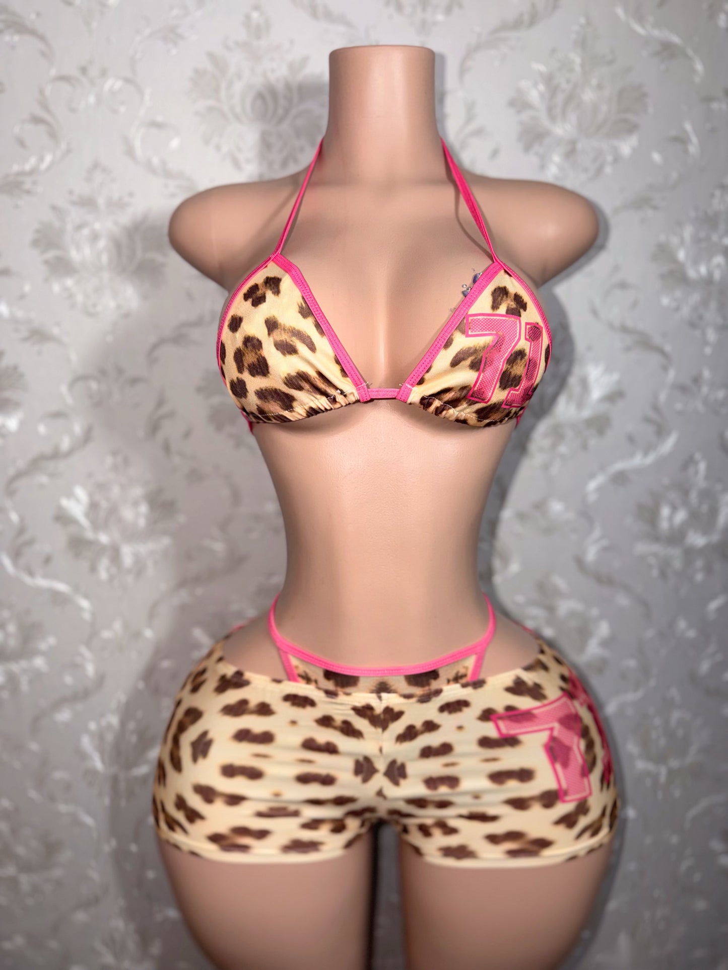 Sunset Blvd Low Rise Cheetah 3 Piece