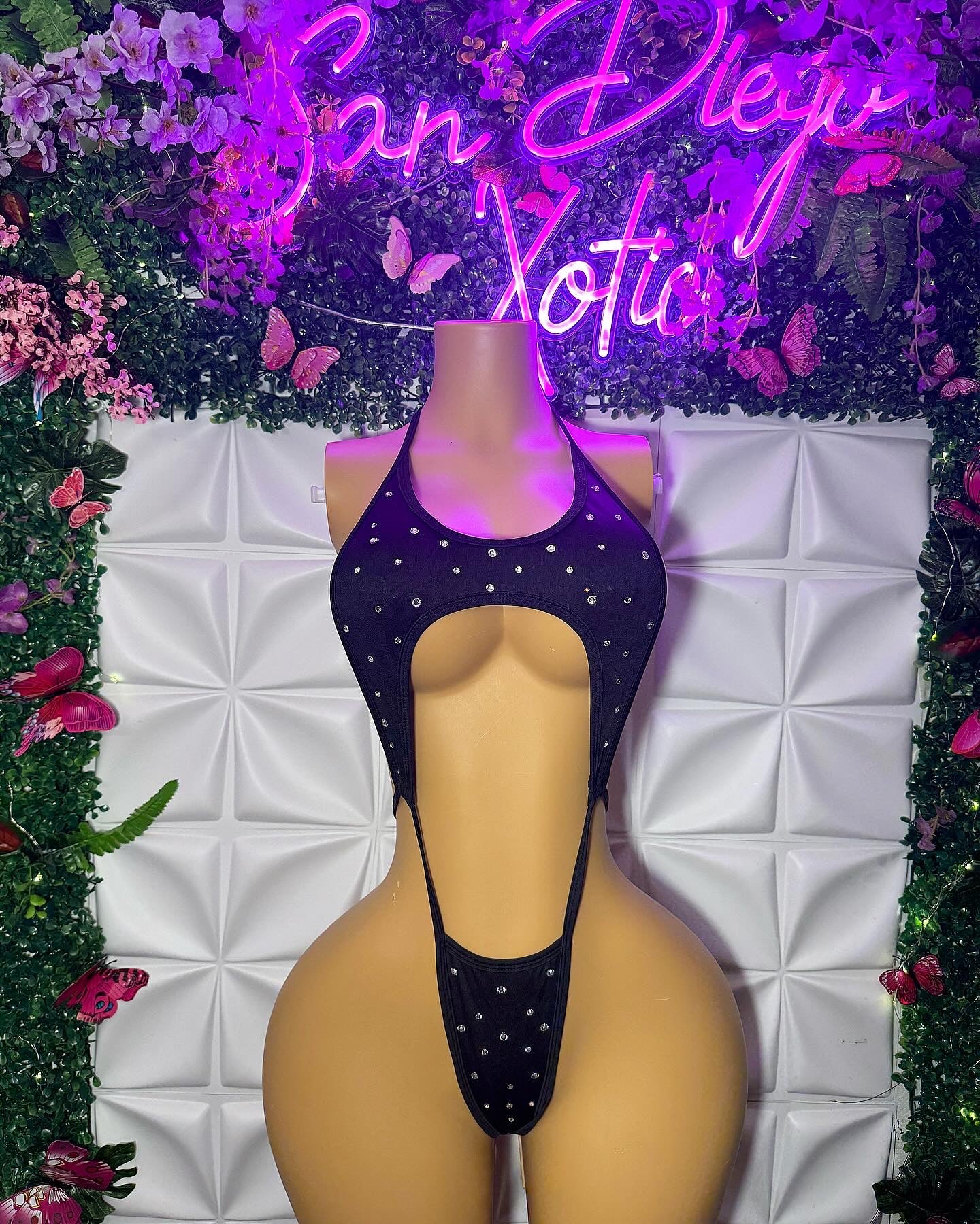 Sasha Halter Slingshot One Piece Fits S-L