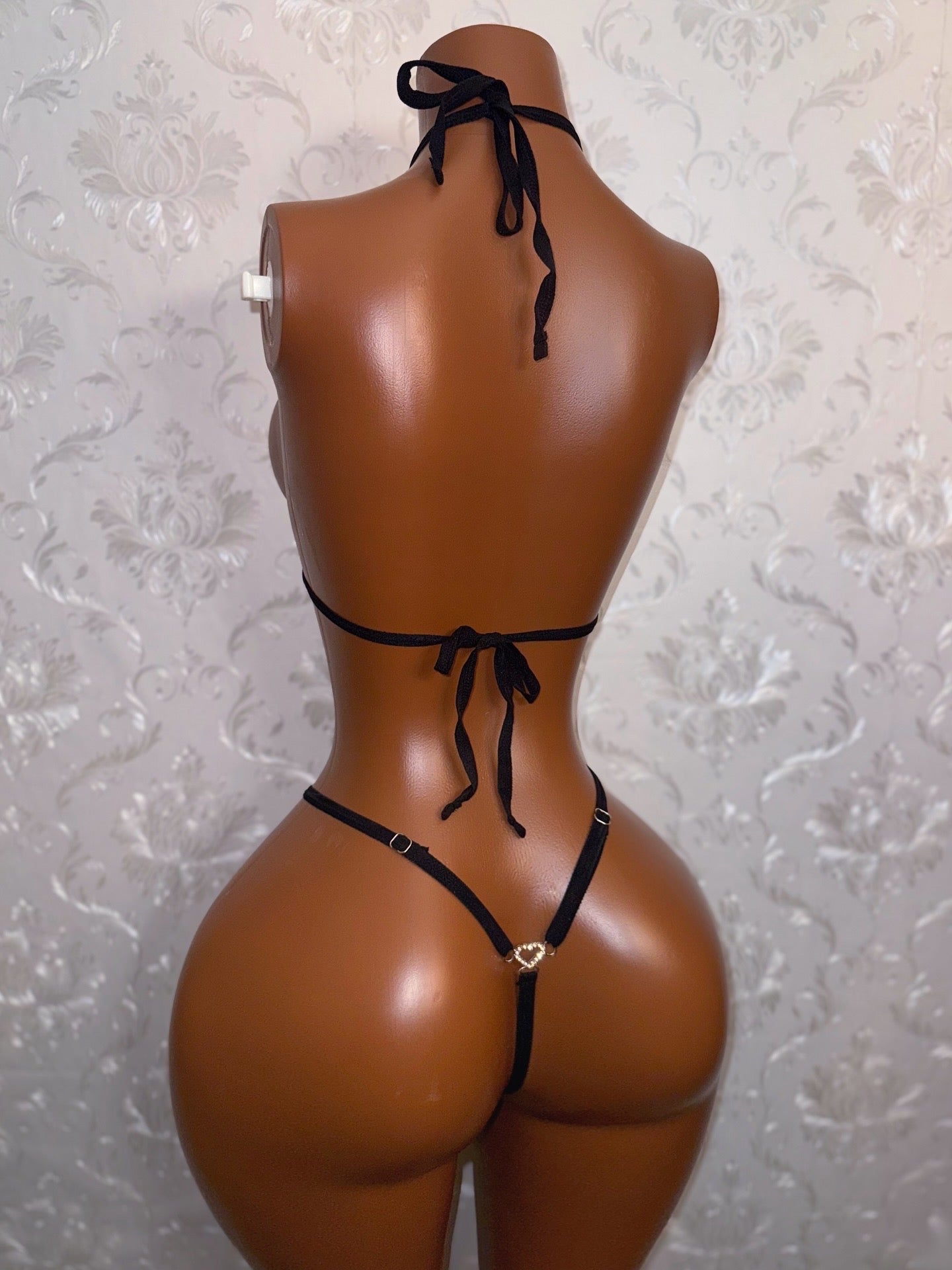 Sahara — Diamond Eyelet Leopard Charm Bikini
