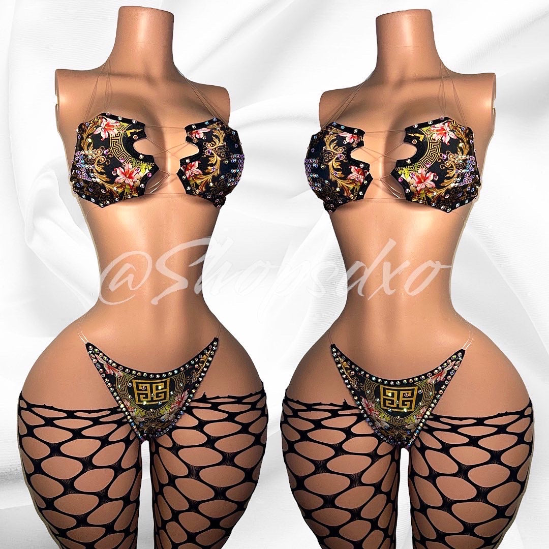 Vixen — 3 Piece Baroque Luxury Set with Cut Offs