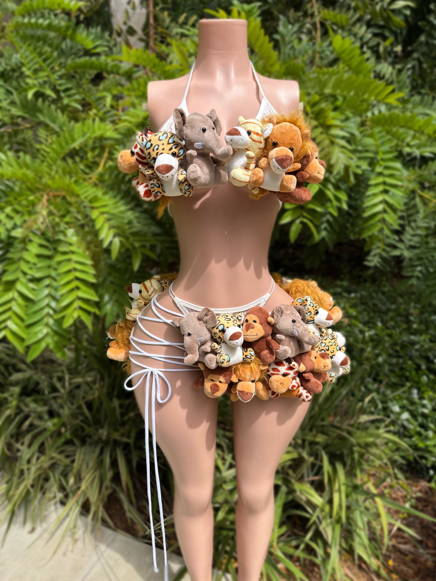 Jungle Princess — Safari Plush 3 Piece Set Fits XS-M