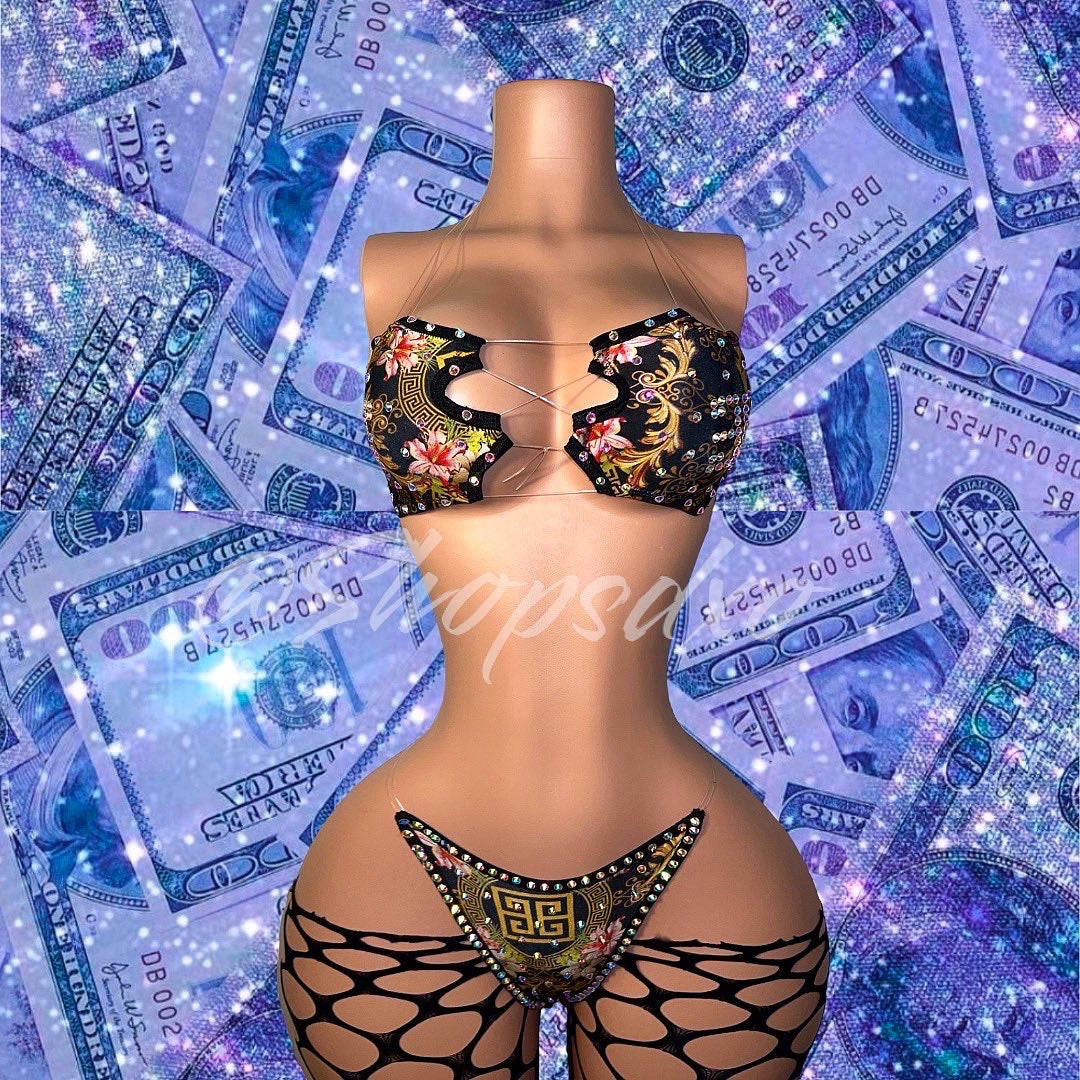 Vixen — 3 Piece Baroque Luxury Set with Cut Offs
