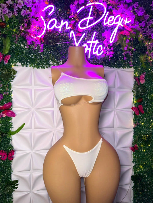 Mylk 2 Piece Asymmetrical Bikini