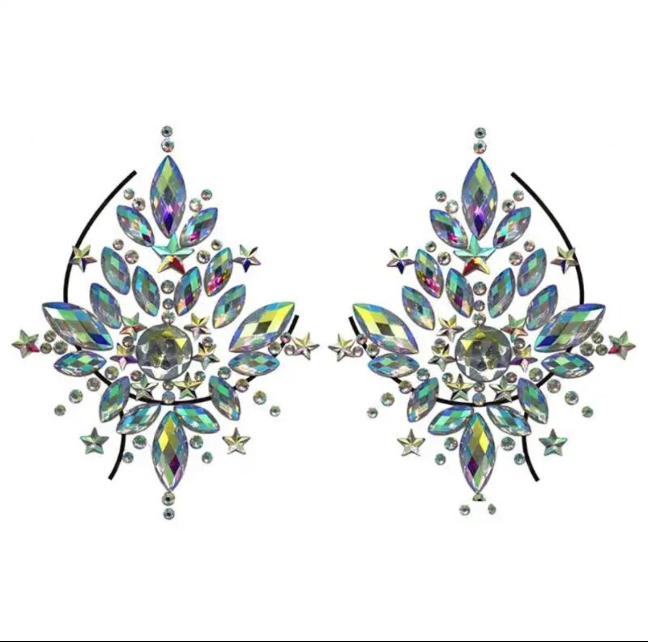 Crystal Pasties Nipple Gem Sticker