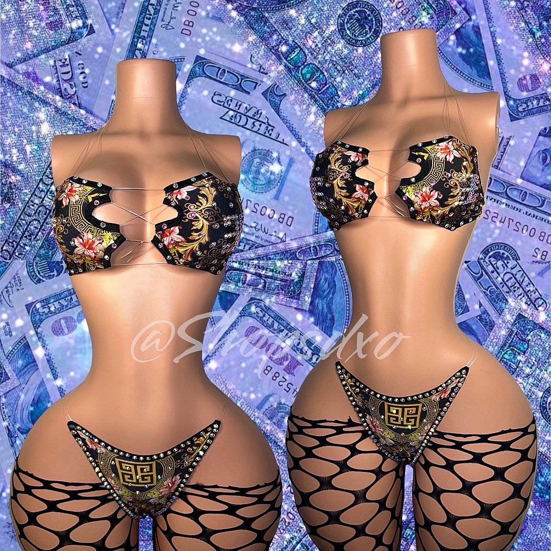 Vixen — 3 Piece Baroque Luxury Set with Cut Offs
