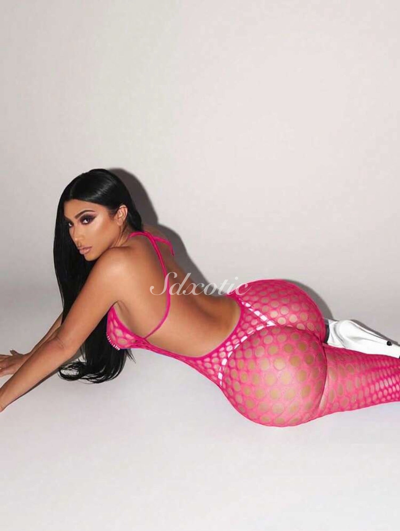 Suki Fishnet Bodystocking Fits XS-L