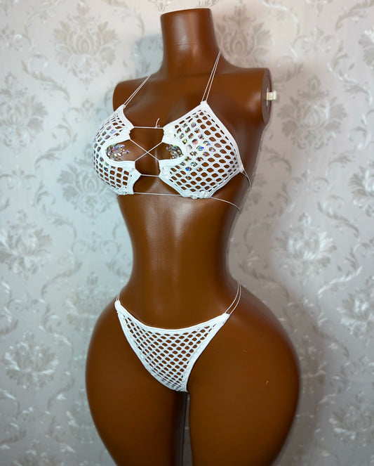Ravyn Mesh 2 Piece String Bikini