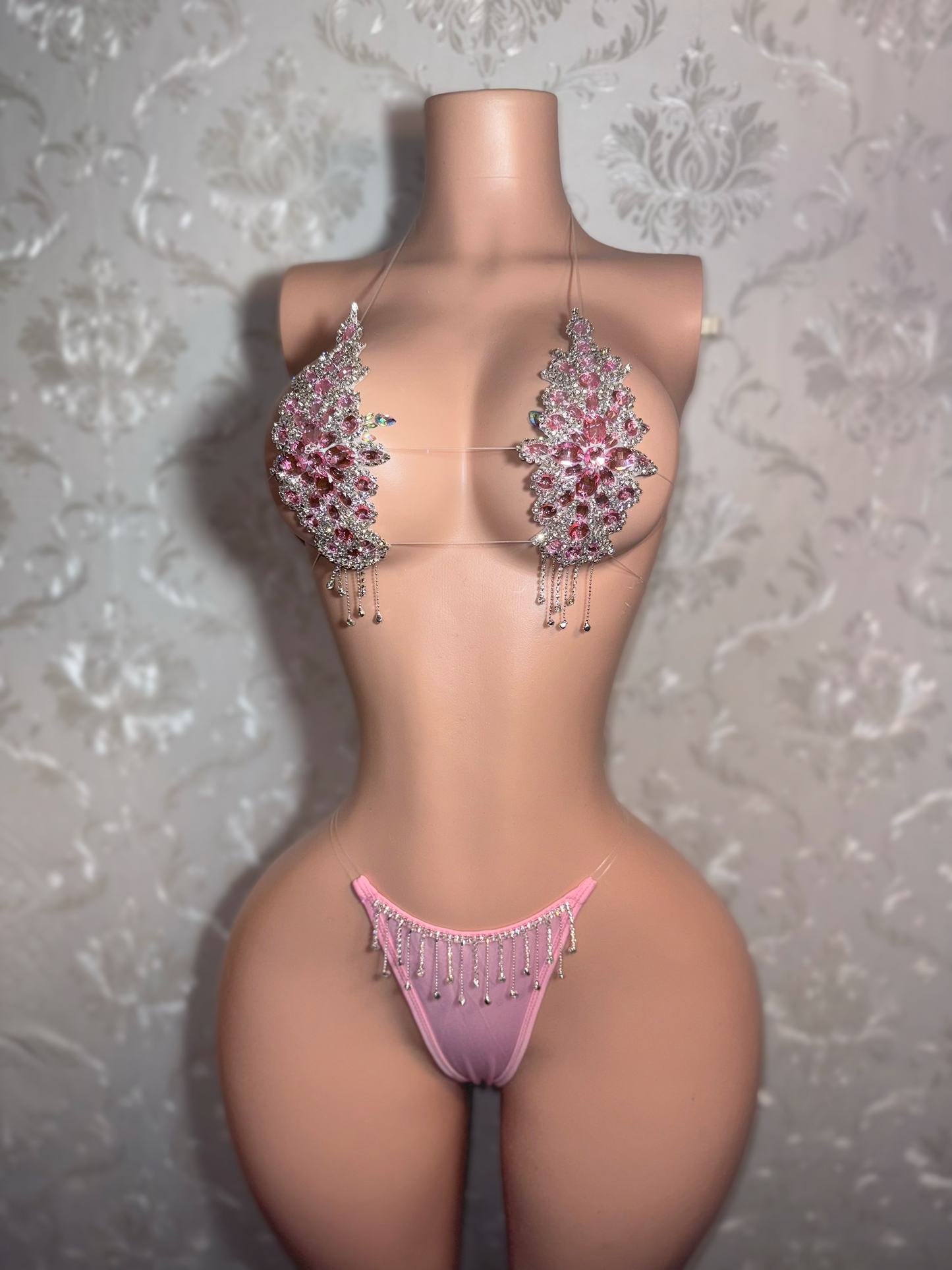 Dripping In Diamonds Crystal Bikini Birthday Set