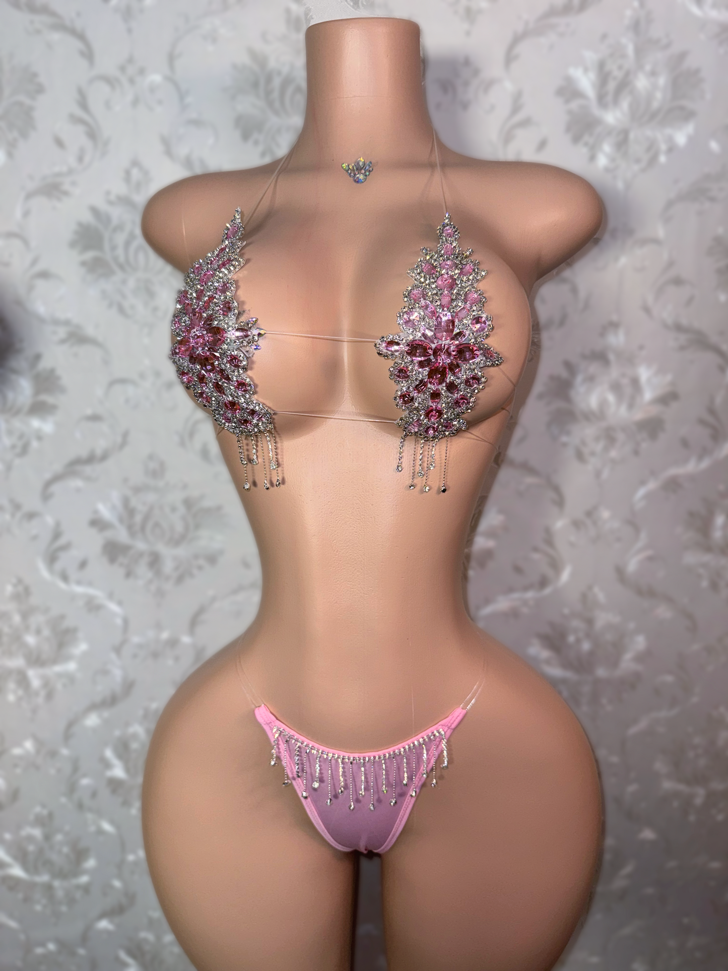 Dripping In Diamonds Crystal Bikini Birthday Set