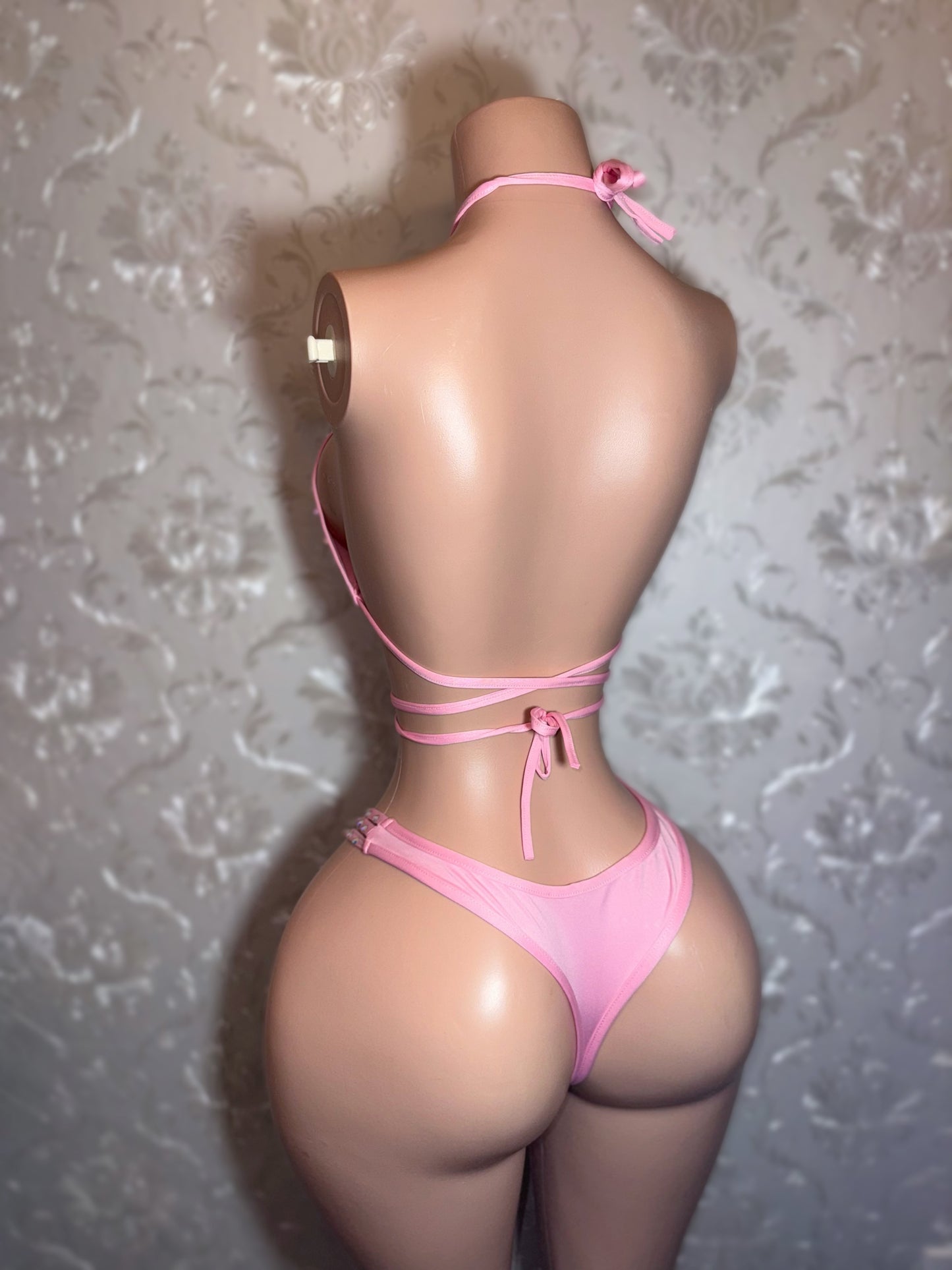 Karina — Rhinestone 2 Piece Fits XS-M