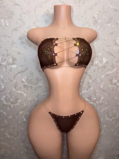 Dallas Sheer Mesh 2 Piece