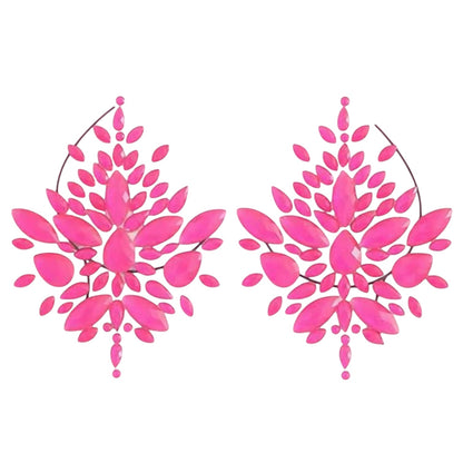 Hot Pink Crystal Gem Traditional Pasties