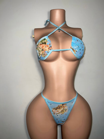 Sheer Angel Mesh Aphrodite Bikini