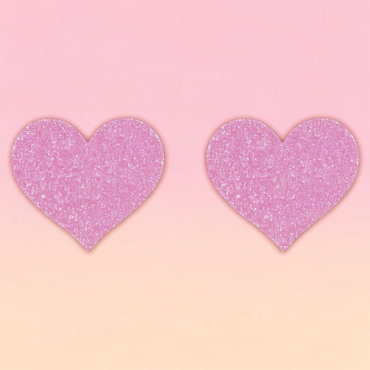 Glitter Pasties Baby Pink Heart
