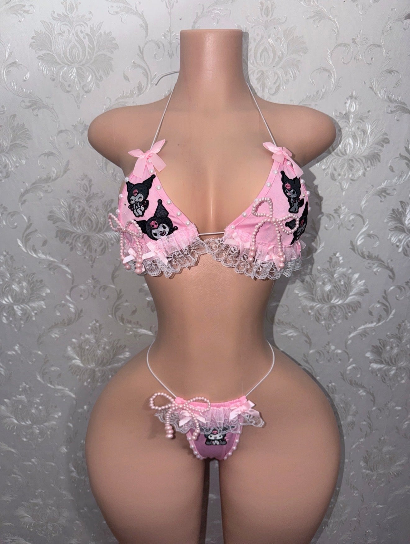 Kawaii Kouture Custom Ruffle Trim Bikini