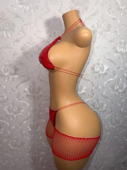 Mad Maxine Latex 3 Piece Fits S-L
