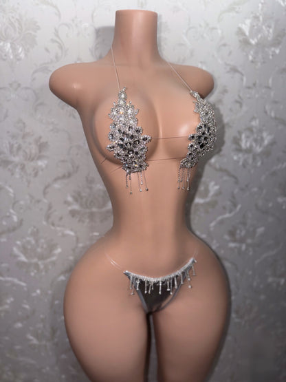 Dripping In Diamonds Crystal Bikini Birthday Set