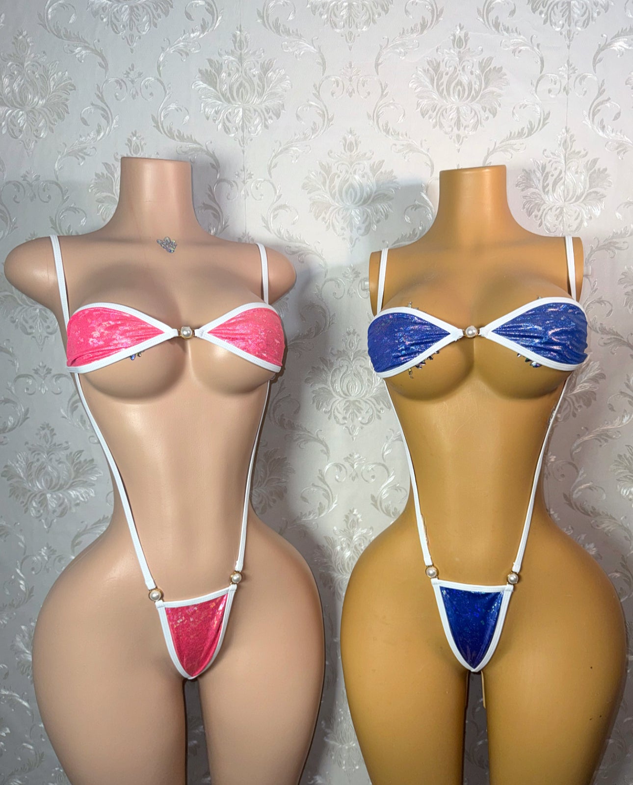 Yailin x SD Xotic Swim — Slingshot Bandeau Bikini