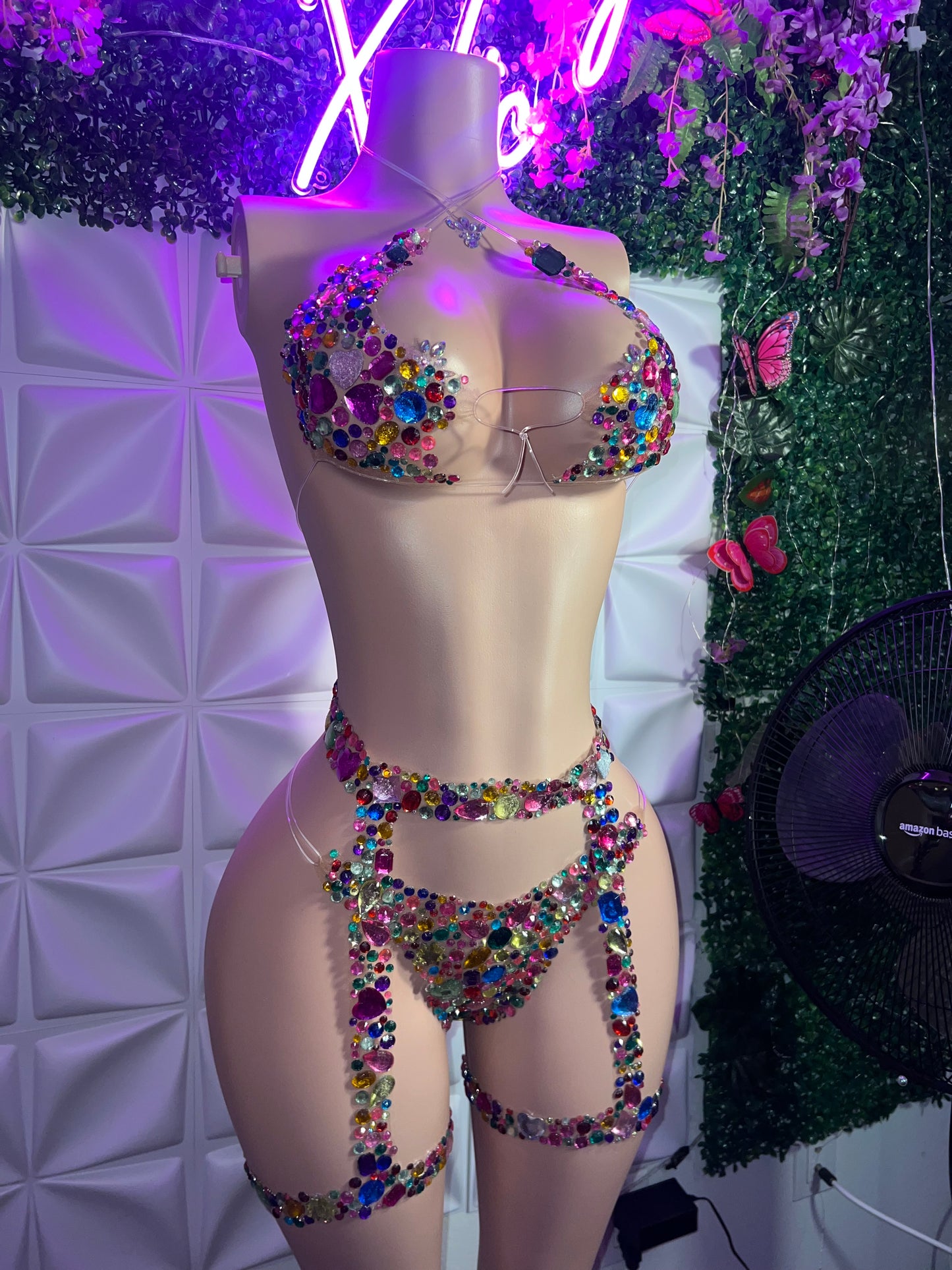 Sugar and Ice — Bikini and Chaps Custom Special Occasion Birthday Set [Pre-Order Only]