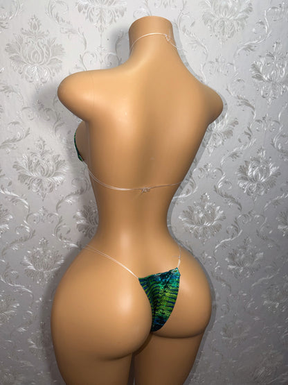 Sea Green Indya Triangle Bikini