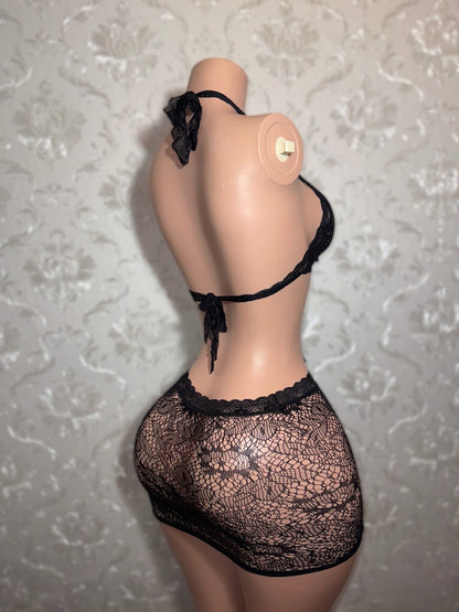 Princess of Hearts — Lace Dress Fits XS-M