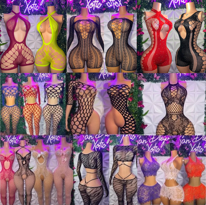 Wholesale Stripper Outfits 40-60% OFF 10 Piece Bundle, Fits XS-L
