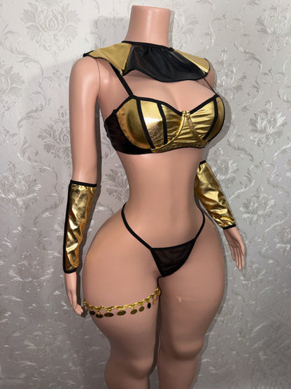 Egyptian Goddess 6 Piece Costume Set