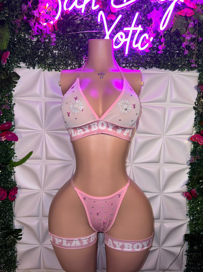 PlayGirl — Playboy x SD Xotic Mesh 4 Piece Set