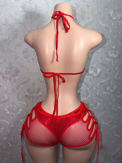 Stunna Girl 3 Piece Low Rise Shorts Set