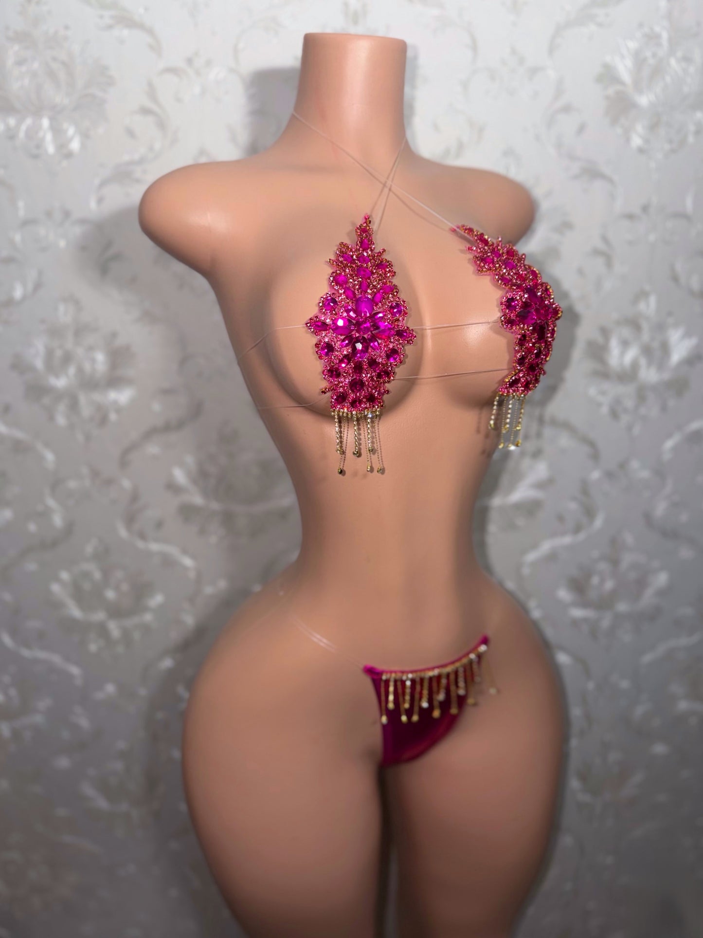 Dripping In Diamonds Crystal Bikini Birthday Set